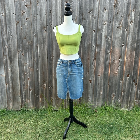 aerie Other - OFFLINE by Aerie Real Me Green Activewear Top EUC